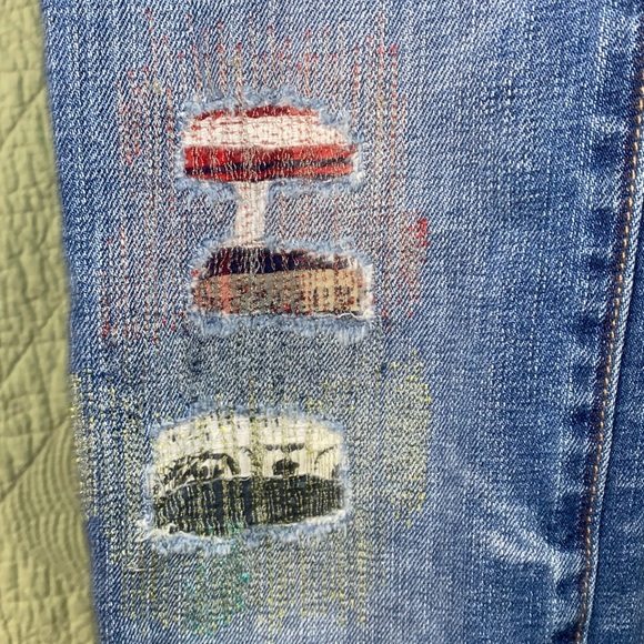 AMERICAN EAGLE Stretch Dk Denim, Girls (Size 00),Good Condition, Used ~6463-D001 - Picture 6 of 10